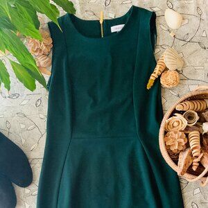 Emerald Green Sheath Dress